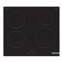Bosch-Einbaubackofen-Induktion Kochfeld-Spülmaschine-Dunstabzugshaube 60cm Schwarz