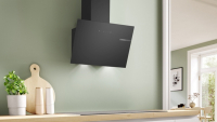 Bosch-Einbaubackofen-Induktion Kochfeld-Spülmaschine-Dunstabzugshaube 60cm Schwarz