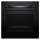 Bosch-Einbaubackofen-Induktion Kochfeld-Spülmaschine-Dunstabzugshaube 60cm Schwarz