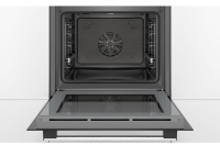Bosch Herdset HBA534ES3 +  PUG611AA5E Autark Einbaubackofen mit Induktionkochfeld