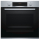Bosch Herdset Autark Einbaubackofen Silber mit Induktionskochfeld PUE63RBB5E