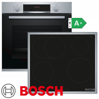 Bosch Herdset HBA534ES3 Autark Einbaubackofen mit...