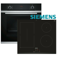 Siemens Herdset HB234A0S0 Autark Einbaubackofen mit...