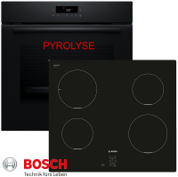 Bosch Herdset Pyrolyse HBA571 + PUG611AA5E Autark...