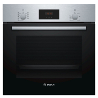 Bosch Herdset HBF114 Autark Einbaubackofen mit Induktionkochfeld 80 cm