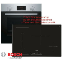 Bosch Herdset HBF134YS1 Autark Einbaubackofen mit...