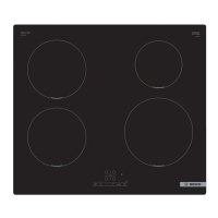 Bosch Herdset HBG7341B1 + PUE611BB5E Autark Einbaubackofen mit Induktionkochfeld