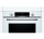 Bosch HBA534BW3, Einbau Backofen Autark, Weiß, 71L, 3D-Luftzirkulation, EcoClean