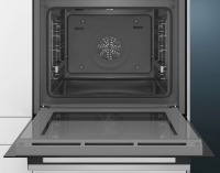 Siemens HB537GES3, Einbau Backofen, Autark, Schwarz/Silber, 71 L, EcoClean, 3D-Heißluft Plus