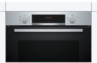 Bosch Herdset Autark Elektrobackofen HBA534ES + Kochfeld Glaskeramik mit Facette