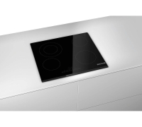 Bosch Herdset Autark Elektrobackofen HBA534ES + Kochfeld Glaskeramik mit Facette
