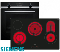 Siemens Herdset Autark Backofen HB537GES + Kochfeld...