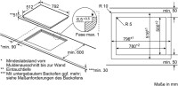 Siemens Herdset Autark Backofen HB537GES + Kochfeld Glaskeramik 80cm