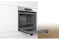 Bosch Gas Herdset Autark Elektro Backofen HBA534ES0 + GAS Glaskeramik Kochfeld