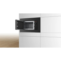 Bosch Einbau Sparset -Backofen mit Teleskop + Einbau Mikrowelle+ Gas Kochfeld Bosch PNP6B6K40+ Einbau Mikrowelle