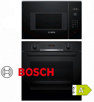 Bosch Backofen mit Mikrowelle Einbau Sparset -Autark 20L,...