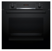 Bosch Herdset Autark, Backofen Schwarz + Kochfeld...