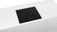 Bosch Herdset Pyrolyse-Selbstreinigung, Backofen Schwarz + Induktion Kochfeld + Gratis Bosch Spülmaschine 60cm