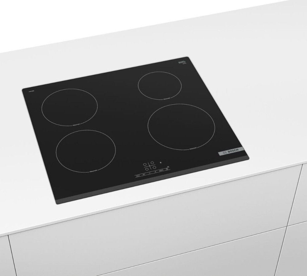 Bosch PUE63RBB5E Kochfeld Induktion, Autark Glaskeramik, Facettenschl ...